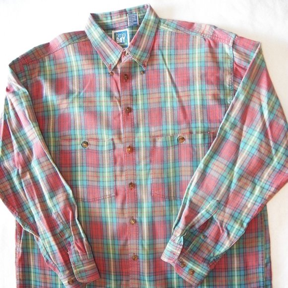 Bimini Bay Outfitters Plaid Long Sleeve Shirt - Picture 2 of 9